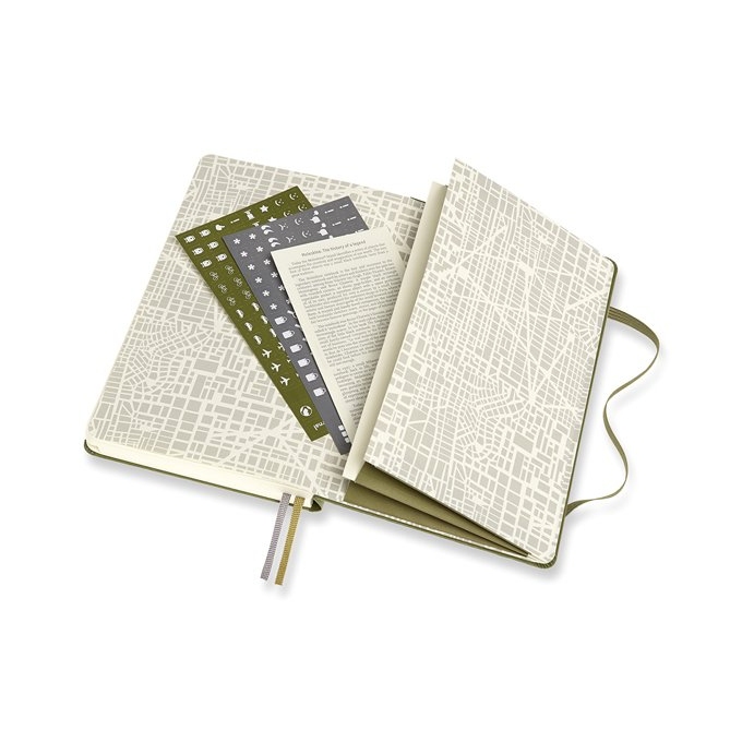 Cestovní deník Moleskine Passion A5 khaki