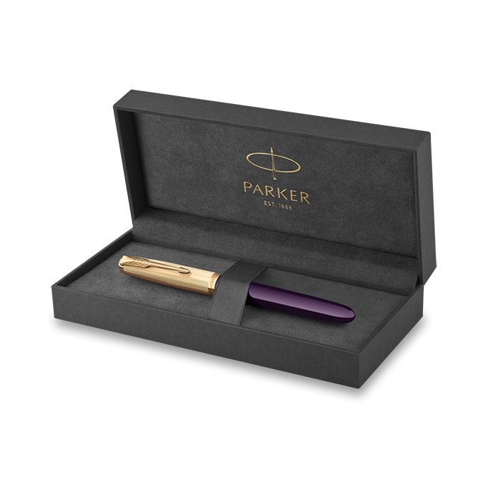 Parker 51 Deluxe Plum GT plnicí pero