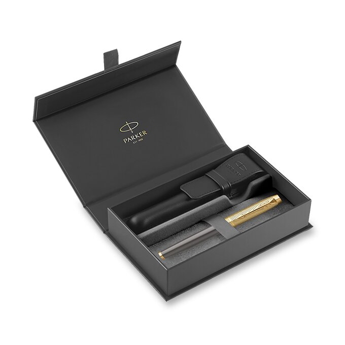 Parker I.M. Premium Pioneers Arrow GT sada plnicího pera a pouzdra