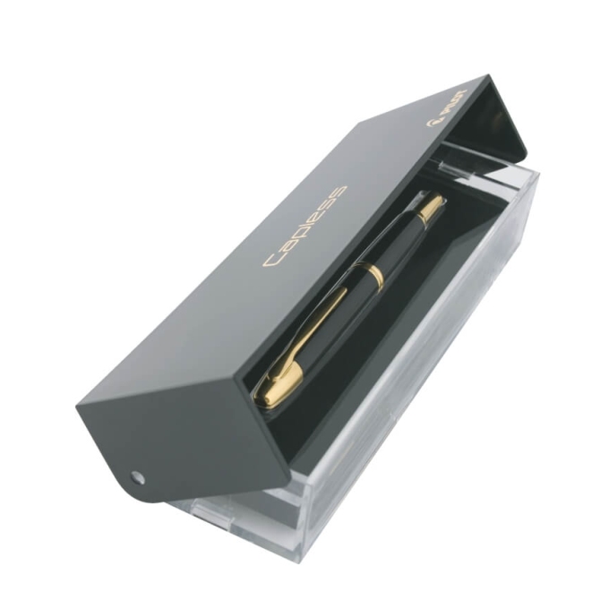 Pilot Capless Black Gold plnicí pero