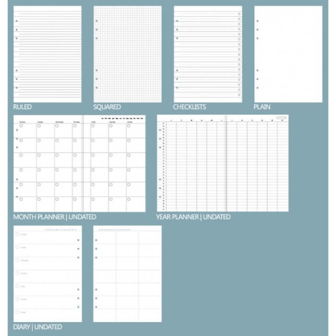 Filofax Clipbook A5 Pastels Orchid