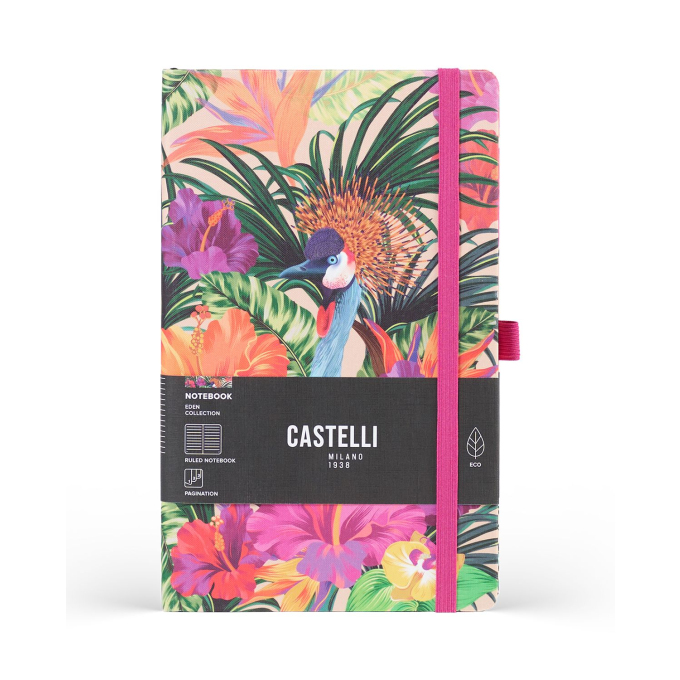 Castelli Eden Tropical L tečkovaný zápisník