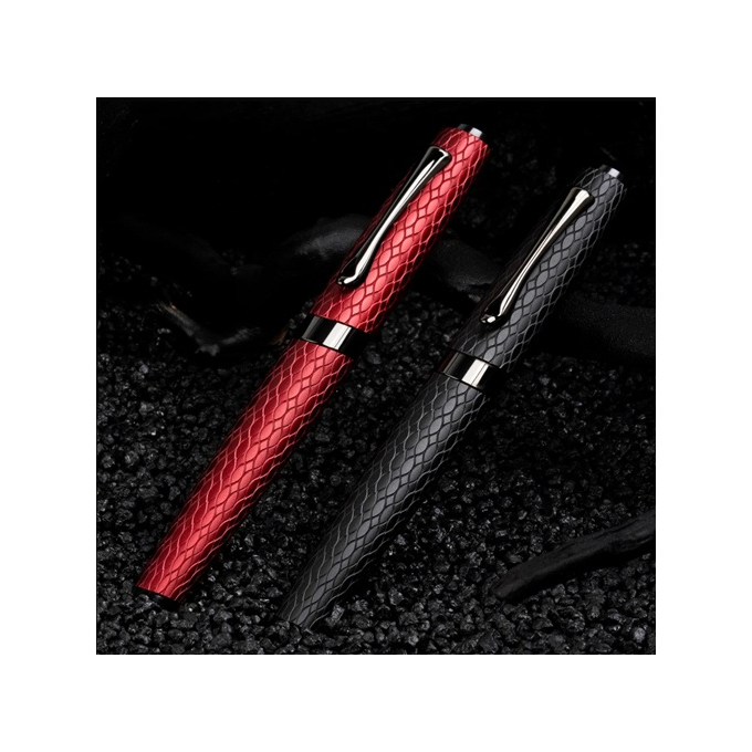 Diplomat Cobra Guilloche Black plnicí pero