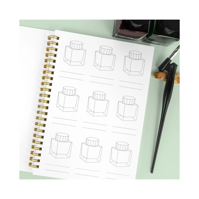 Wearingeul Impression Ink Color Swatch Book A5