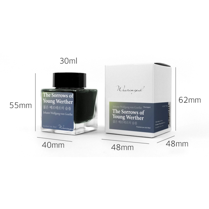 Wearingeul The Sorrows of Young Werther lahvičkový inkoust 30 ml