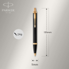 Parker I.M. Black GT kuličkové pero