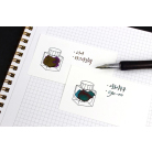 Wearingeul Ink Color Chard vzorník inkoustů kartičky 100 ks