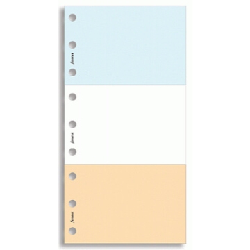 Filofax Jot Pad 3 barevné odtrhovací bločky - Osobní
