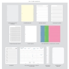 Filofax Domino Soft A5 Pink diář