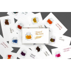 Wearingeul Ink Color Chard vzorník inkoustů kartičky 100 ks